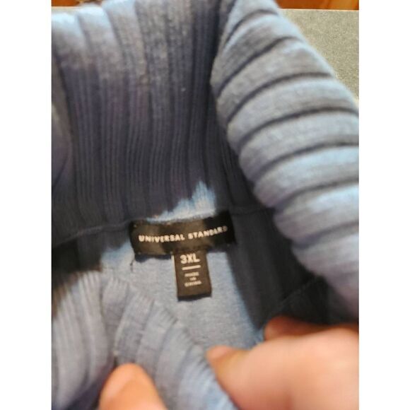 Universal Standard • Luz Ribbed Turtleneck Sweater sz 3xl (34-36) - Picture 3 of 6